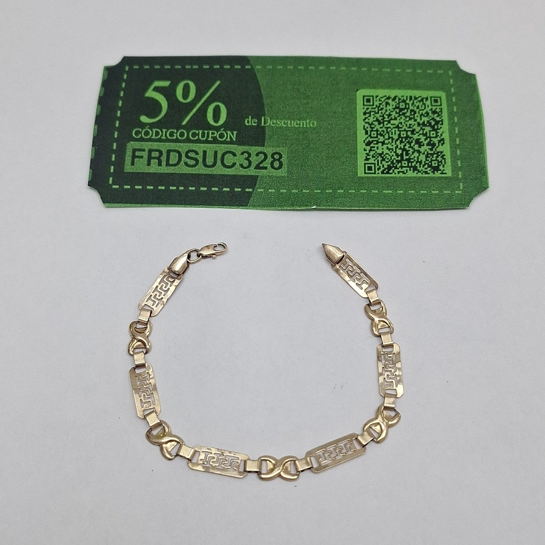 PULSERA ORO 10 K 3.9 GRMS (SEMINUEVO)