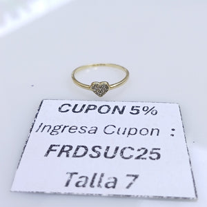 ANILLITO ORO 14 K 0.9 GRMS (SEMINUEVO)