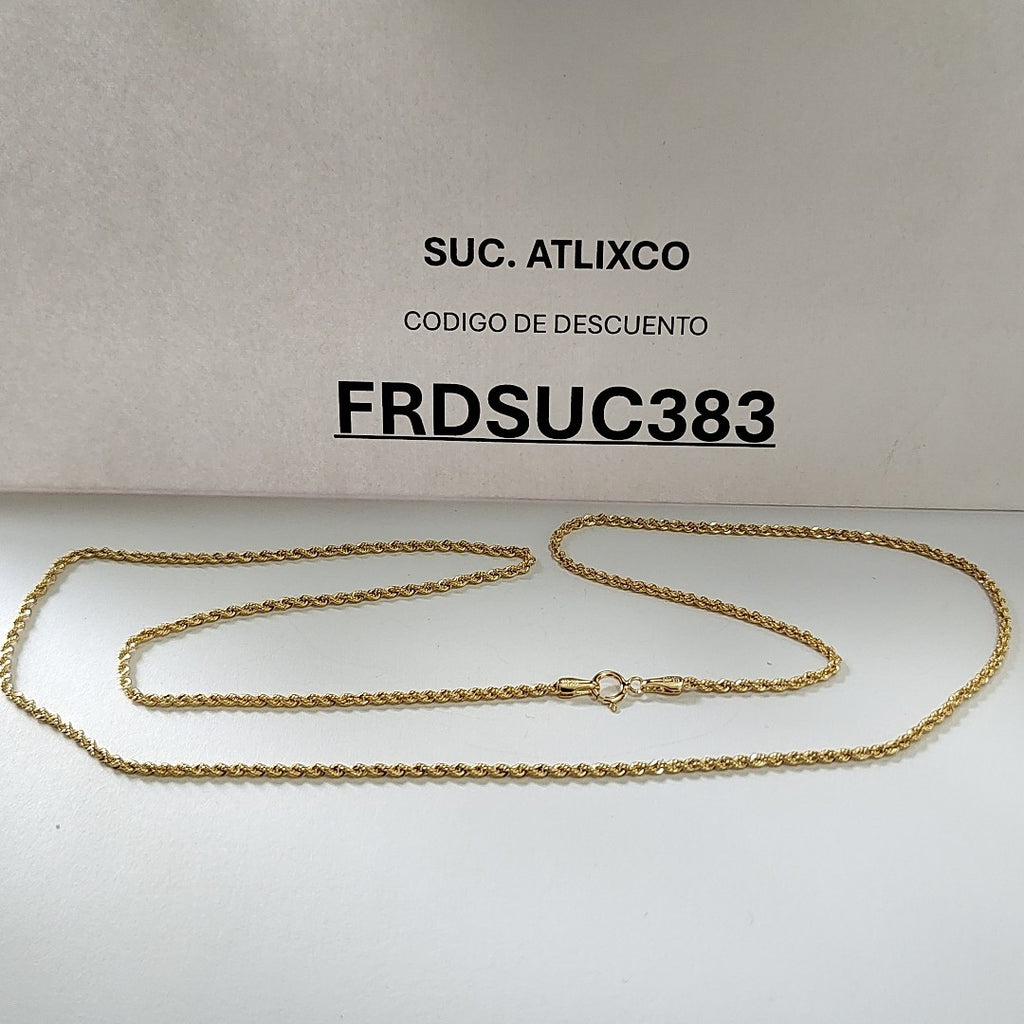 CADENAS TORSAL ORO 14K 1.6 (NUEVO)