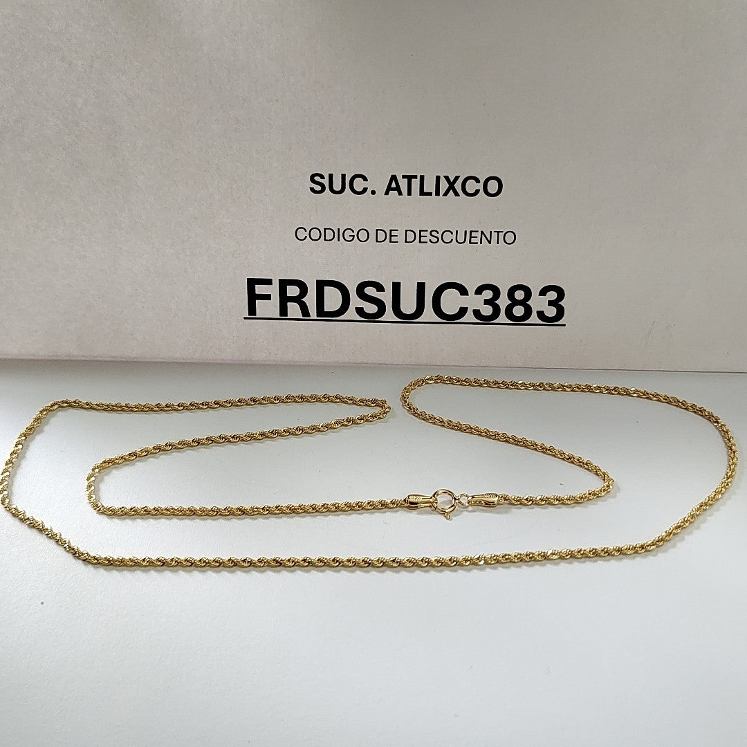 CADENAS TORSAL ORO 14K 1.6 (NUEVO)