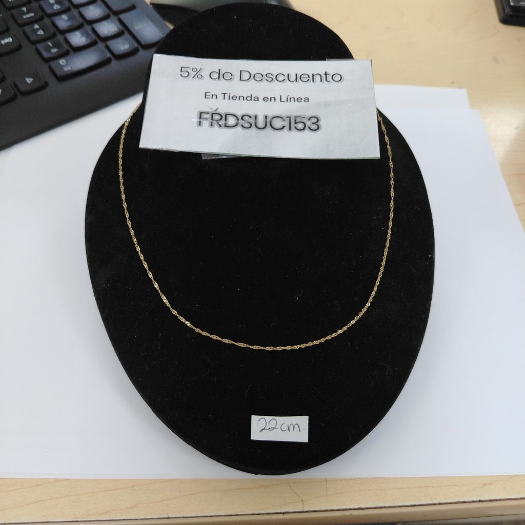 CADENA ORO 10 K 1 GRMS (SEMINUEVO)