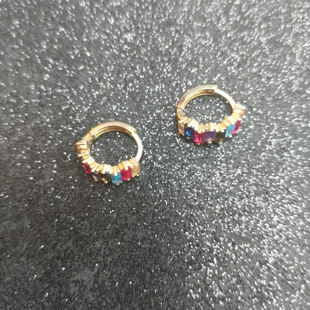 ARRACADAS PAR ORO 14 K 3,10 GRMS (SEMINUEVO)