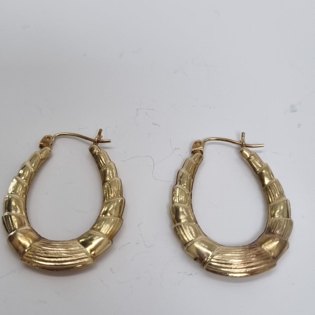 ARRACADAS PAR ORO 10 K 2.4 GRMS (SEMINUEVO)