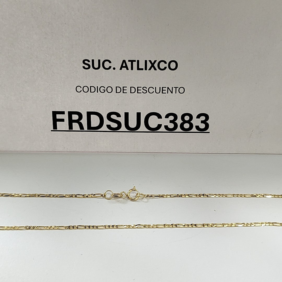 CADENAS CARTIER 3 1 AMARILLA ORO 14K 2.1 (NUEVO)