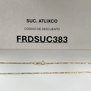 CADENAS CARTIER 3 1 AMARILLA ORO 14K 2.1 (NUEVO)