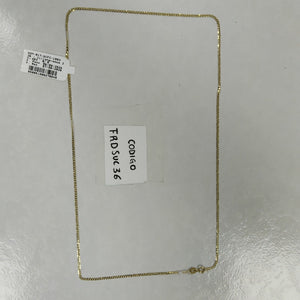 CADENAS BARBADA AMARILLA ORO 14K 2.1 (NUEVO)