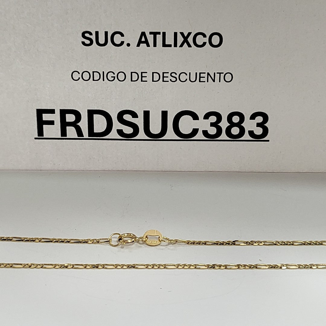 CADENAS CARTIER 3 1 AMARILLA ORO 14K 2 (NUEVO)