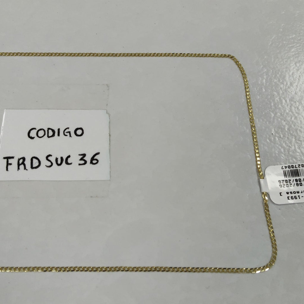 CADENAS BARBADA AMARILLA ORO 14K 2 (NUEVO)