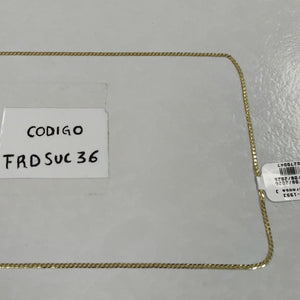 CADENAS BARBADA AMARILLA ORO 14K 2 (NUEVO)