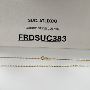 CADENAS ESPECIAL ORO 14K 1.4 (NUEVO)