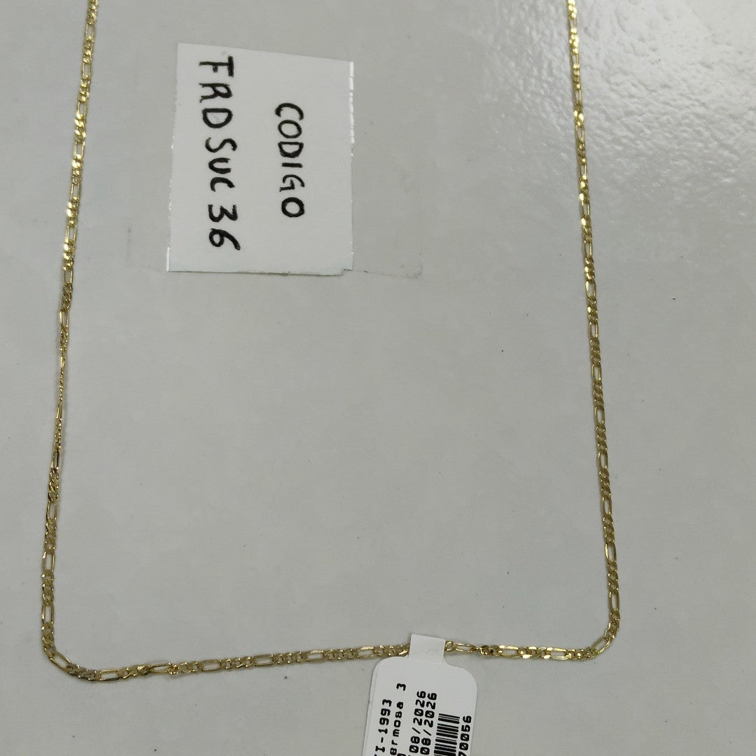 CADENAS CARTIER 3 1 AMARILLA ORO 14K 2 (NUEVO)