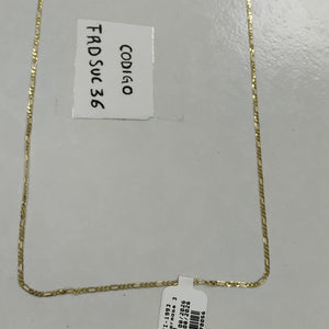 CADENAS CARTIER 3 1 AMARILLA ORO 14K 2 (NUEVO)