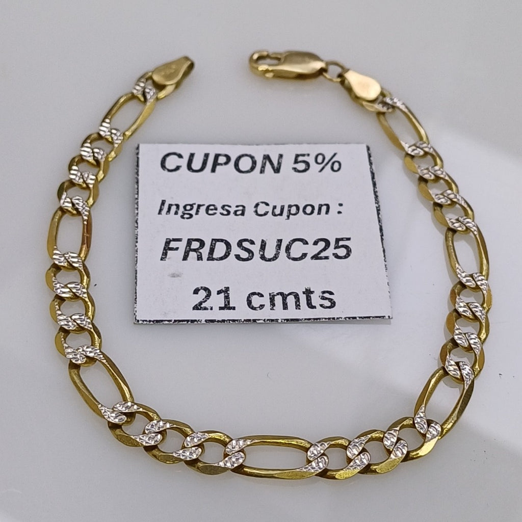 PULSERA ORO 14 K 9.7 GRMS (SEMINUEVO)