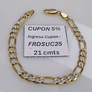 PULSERA ORO 14 K 9.7 GRMS (SEMINUEVO)