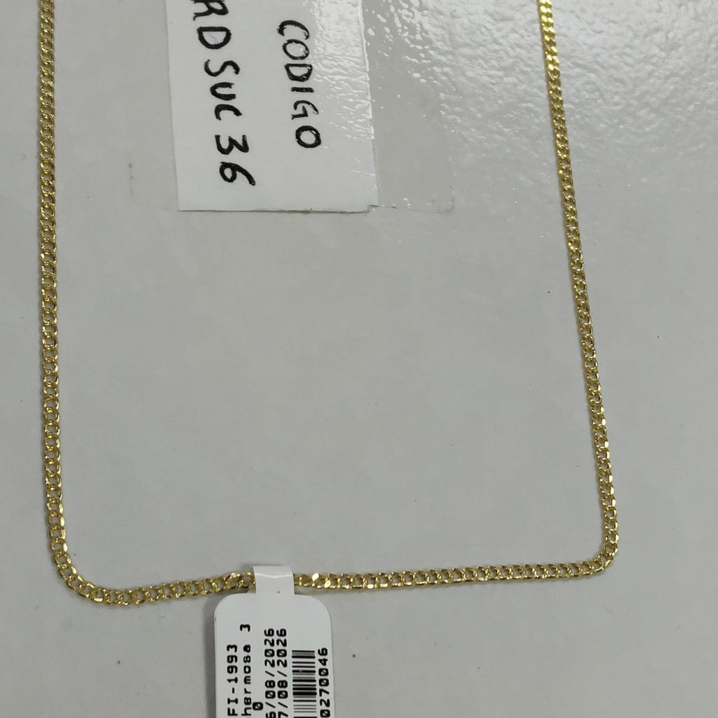 CADENAS BARBADA AMARILLA ORO 14K 1.9 (NUEVO)