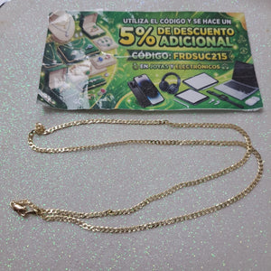 CADENA BARBADA 14K 55 CM 5.1 GR (NUEVO)