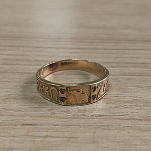 ANILLO ORO 10 K 3,70 GRMS (SEMINUEVO)