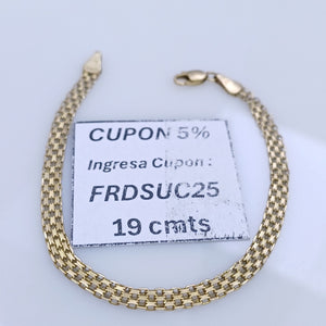 PULSERA ORO 14 K 3.6 GRMS (SEMINUEVO)