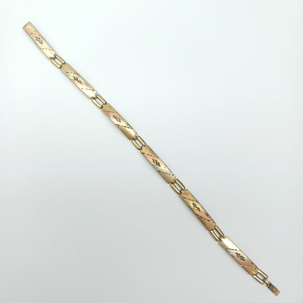 PULSERA ORO 10 K 6.4 GRMS (SEMINUEVO)