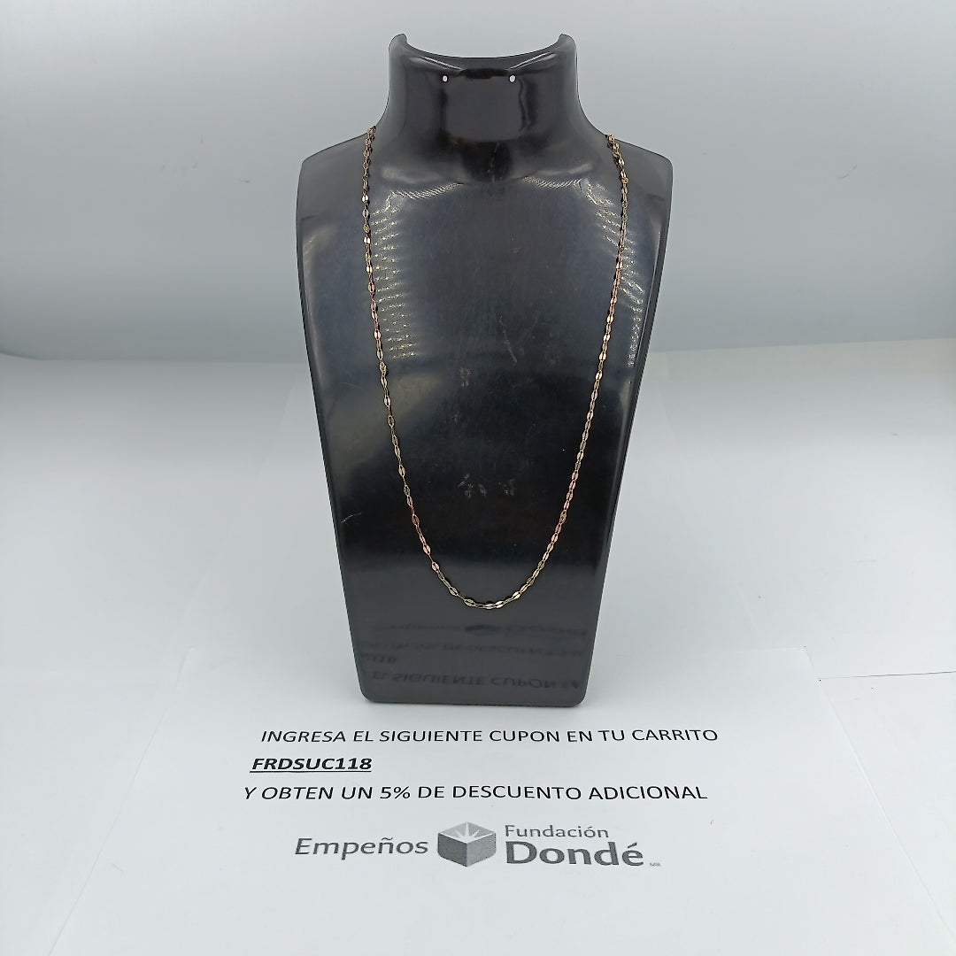CADENA ORO 10 K 1.1 GRMS (SEMINUEVO)