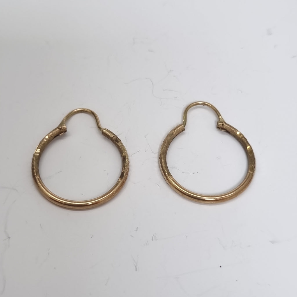 ARRACADAS PAR ORO 10 K 1,80 GRMS (SEMINUEVO)