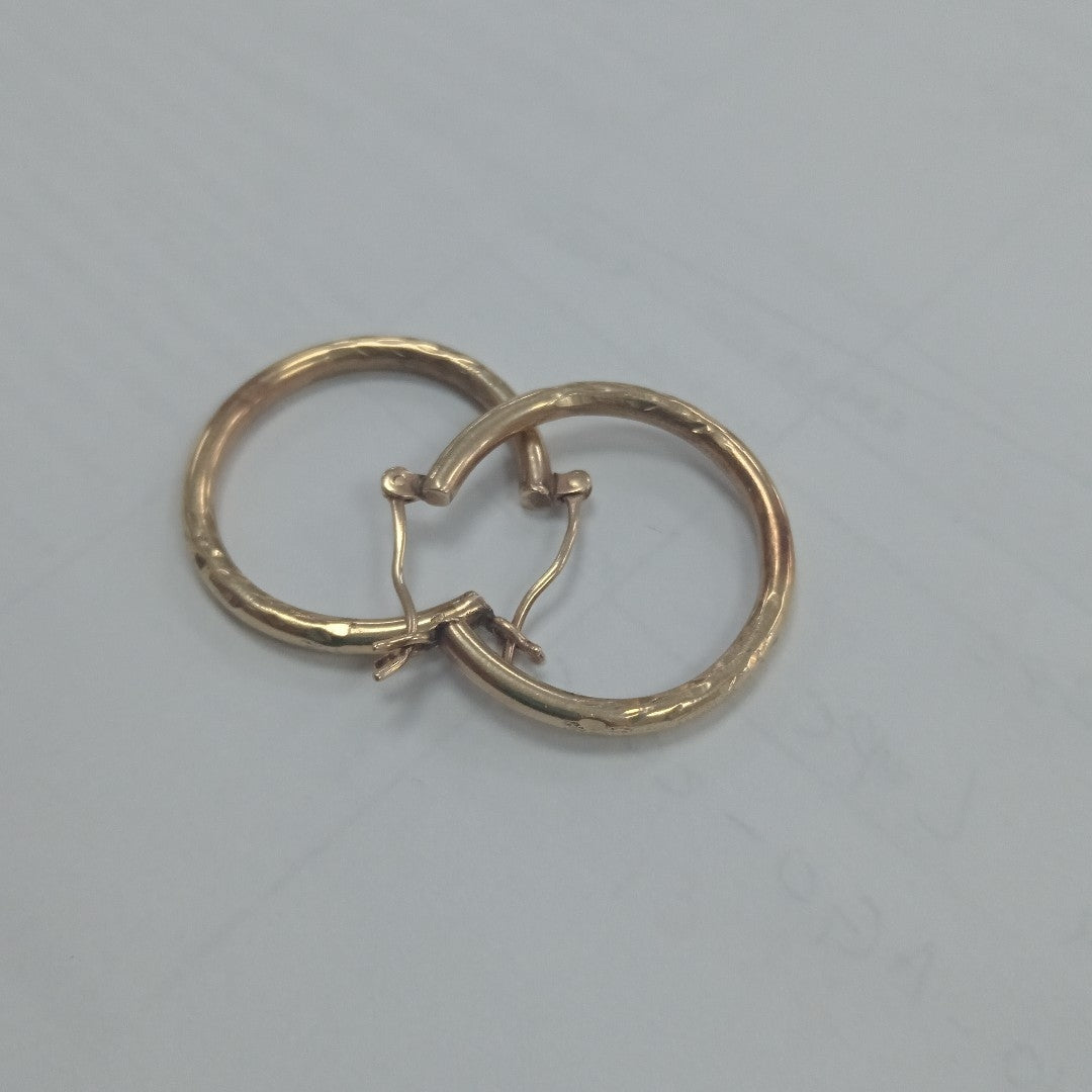 ARRACADAS PAR ORO 10 K 3.5 GRMS (SEMINUEVO)