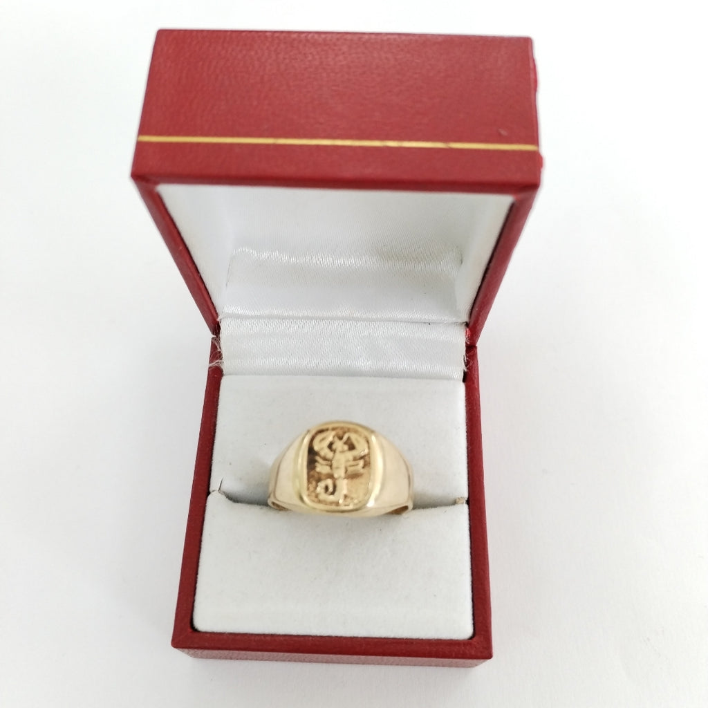 ANILLO ORO 14 K 6 GRMS (SEMINUEVO)