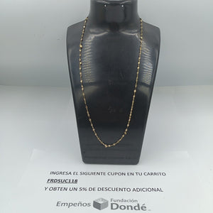 CADENA ORO 10 K 1.1 GRMS (SEMINUEVO)