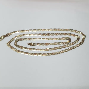 CADENA ORO, ORO COMBINADO 10 K 8.4 GRMS (SEMINUEVO)