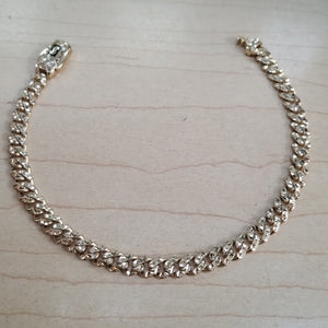 PULSERA MONACO ORO 14K 5.2 (NUEVO)