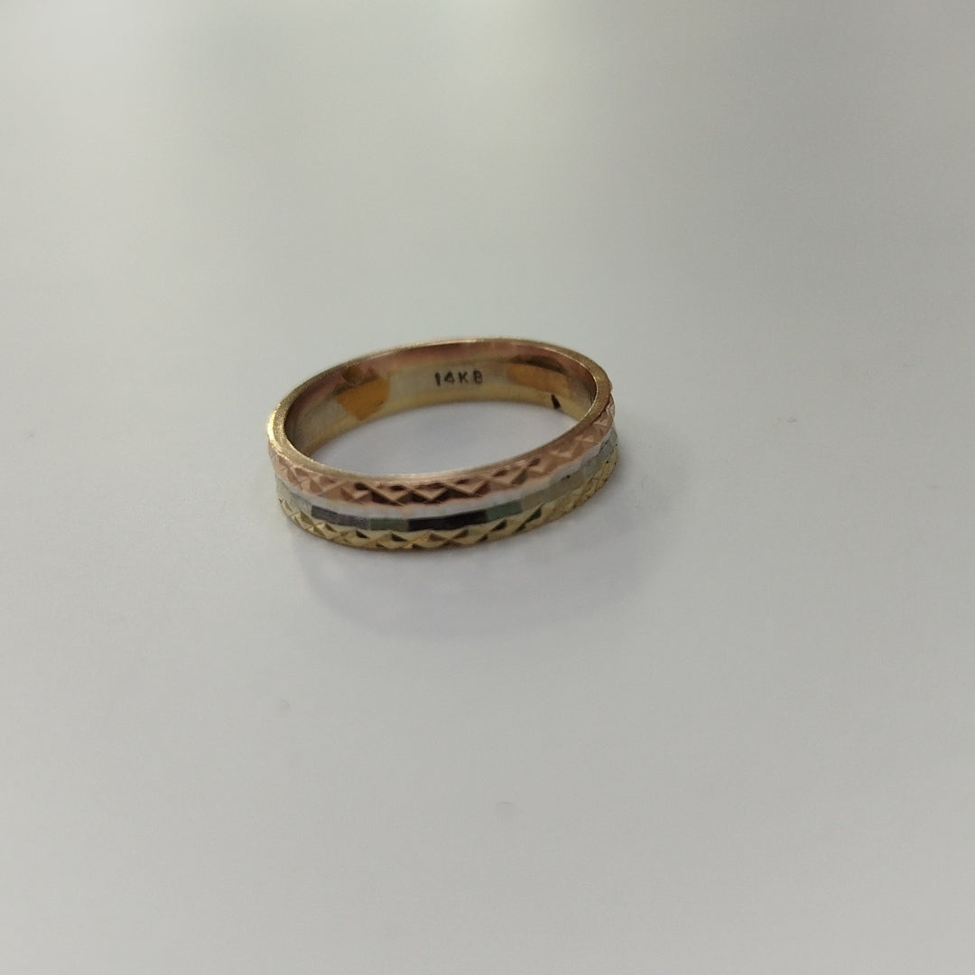 ARGOLLA ORO,ORO COMBINADO 10 K 2,90 GRMS (SEMINUEVO)