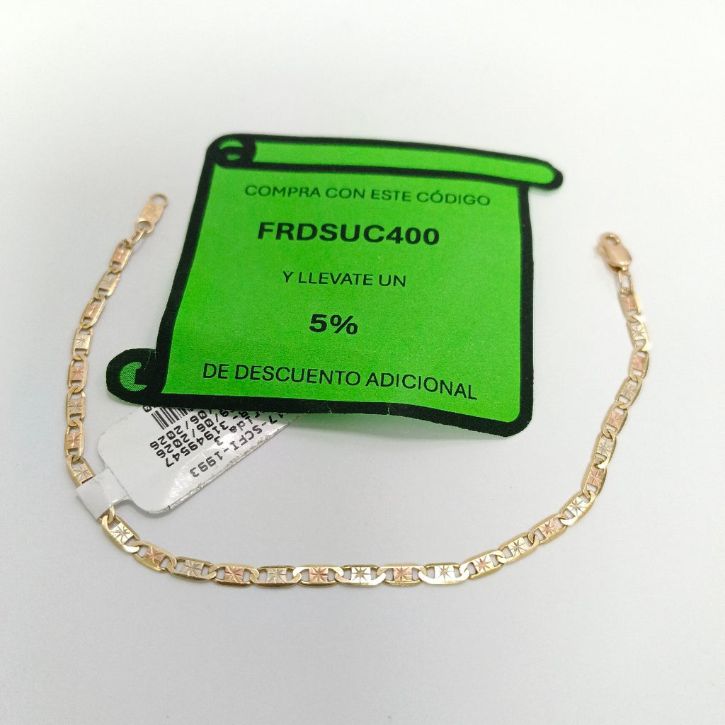 PULSERA ORO 10 K 1.8 GRMS (SEMINUEVO)
