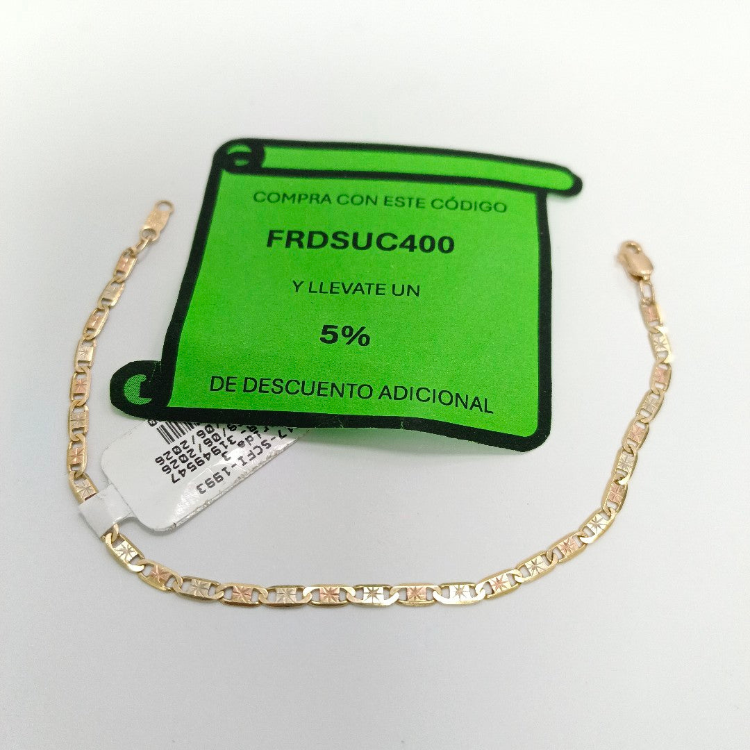 PULSERA ORO 10 K 1.8 GRMS (SEMINUEVO)
