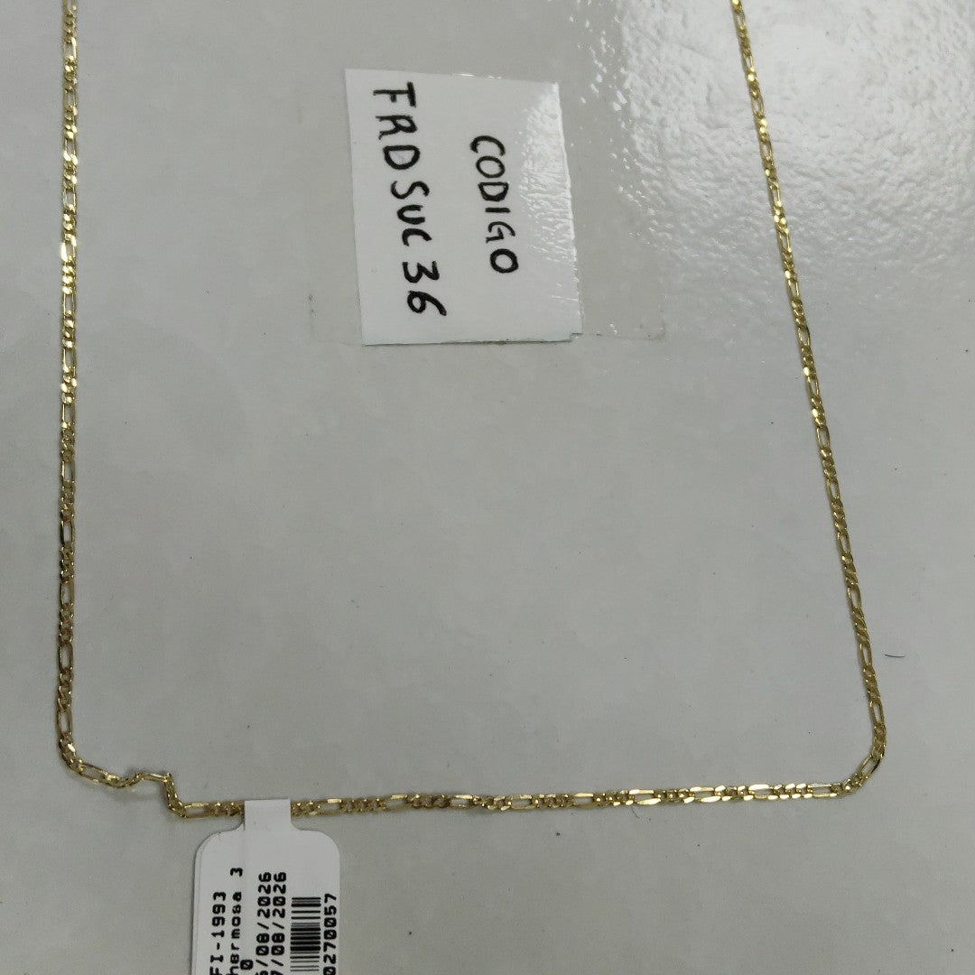CADENAS CARTIER 3 1 AMARILLA ORO 14K 2.1 (NUEVO)