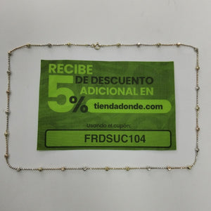 CADENA PLATA 4.1 GRMS (SEMINUEVO)