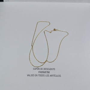 CADENAS ESPECIAL ORO 14K 1.4 (NUEVO)