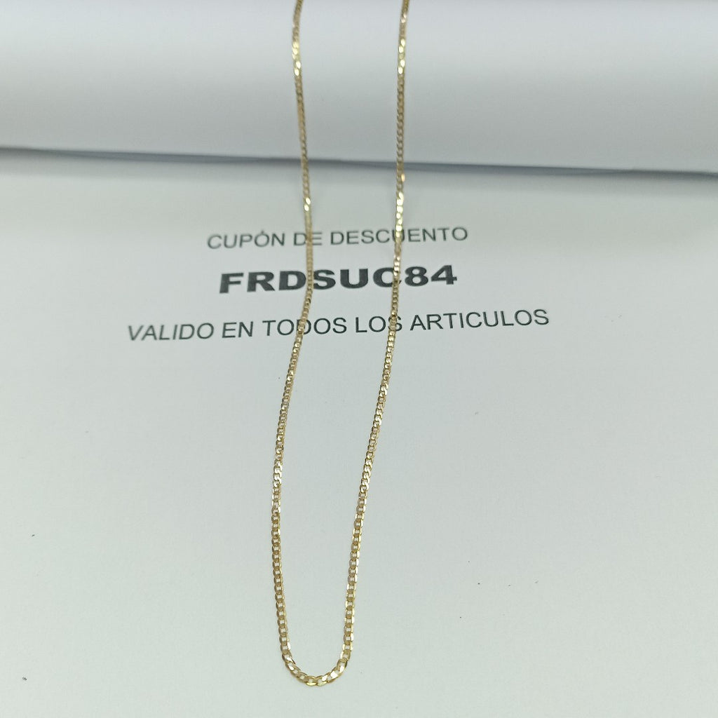 CADENAS BARBADA AMARILLA ORO 14K 2.1 (NUEVO)