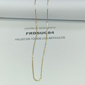 CADENAS BARBADA AMARILLA ORO 14K 2.1 (NUEVO)