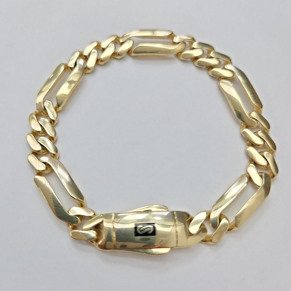 PULSERA MONACO ORO 14K 9.4 (NUEVO)
