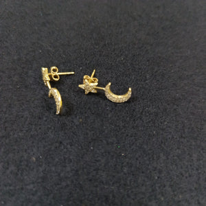 BROQUELES PAR ORO 14 K 1.8 GRMS (SEMINUEVO)