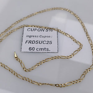 CADENA ORO 14 K 6.9 GRMS (SEMINUEVO)