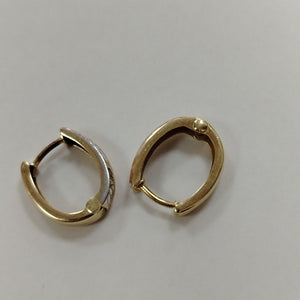 ARRACADAS PAR ORO 14 K 1.2 GRMS (SEMINUEVO)