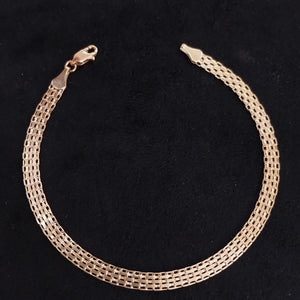 PULSERA ESPECIAL 10K 21 CM 4.4 GR (NUEVO)