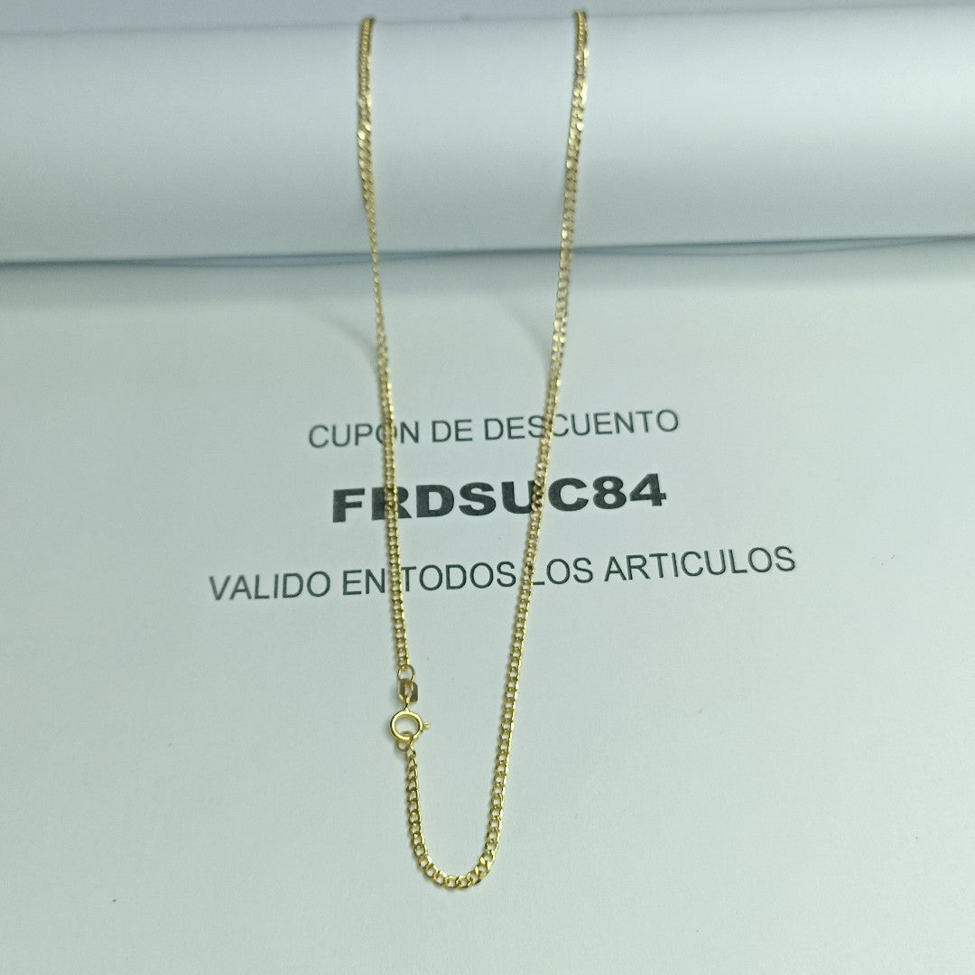 CADENAS BARBADA AMARILLA ORO 14K 1.9 (NUEVO)