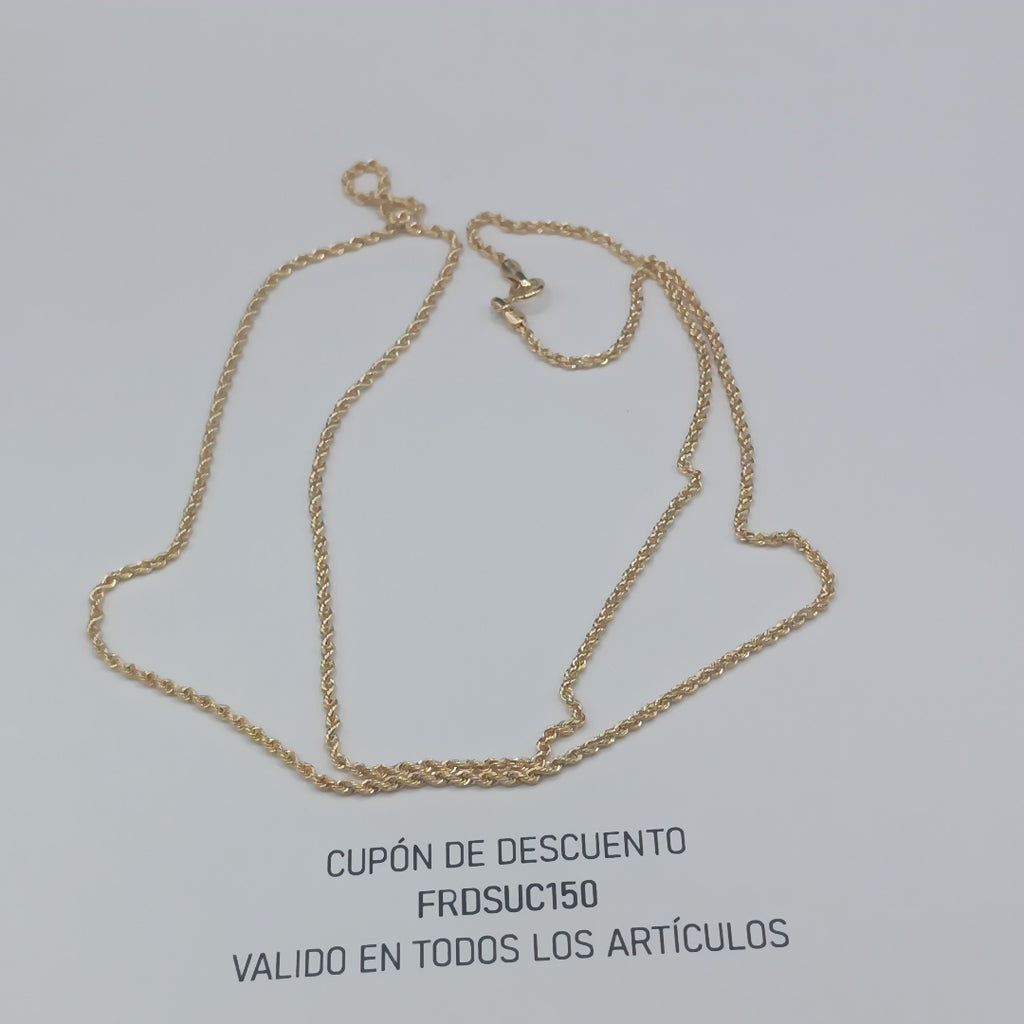 CADENAS TORSAL ORO 14K 1.7 (NUEVO)
