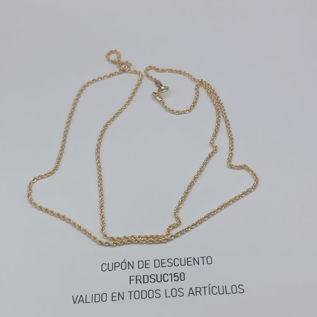 CADENAS TORSAL ORO 14K 1.7 (NUEVO)