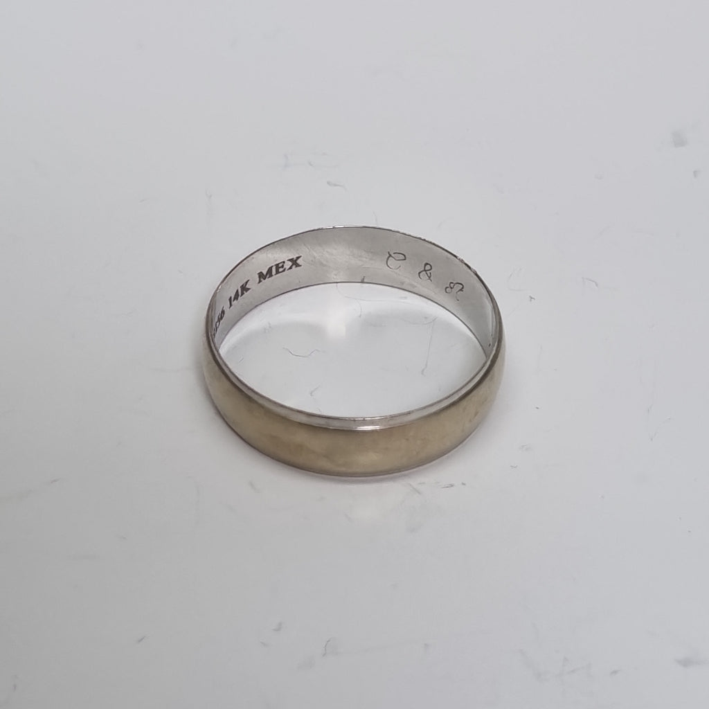 ARGOLLA ORO BLANCO 14 K 3.8 GRMS (SEMINUEVO)