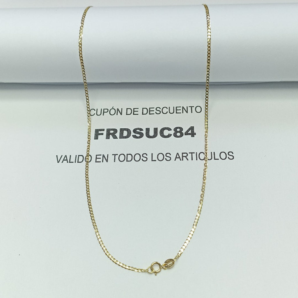 CADENAS BARBADA AMARILLA ORO 14K 1.9 (NUEVO)