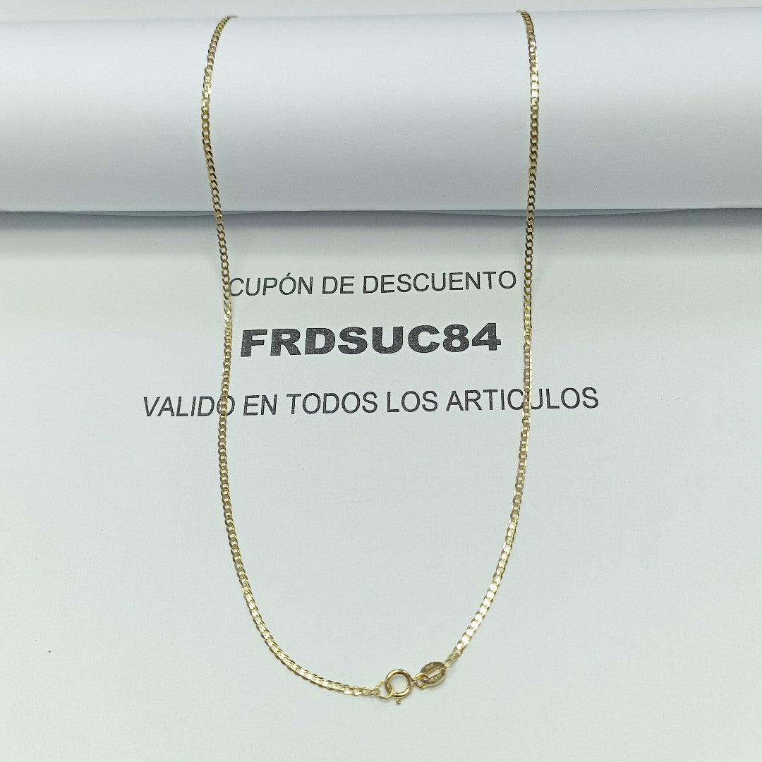 CADENAS BARBADA AMARILLA ORO 14K 1.9 (NUEVO)