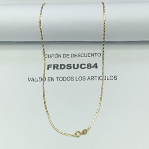 CADENAS BARBADA AMARILLA ORO 14K 1.9 (NUEVO)